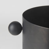 Juno Black Large Iron Vase - Ornate Home
