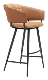 Juno Brown Barstool (Set of 2)