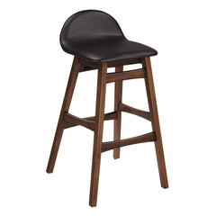 Juno Brown Wood Bar Stool (Set of 2) - Ornate Home