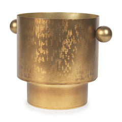Juno Gold Large Iron Vase - Ornate Home