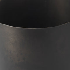 Juno Medium Black Iron Vase - Ornate Home