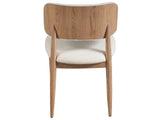 Juno Natural Oak/Berber Snow Side Chair - Ornate Home