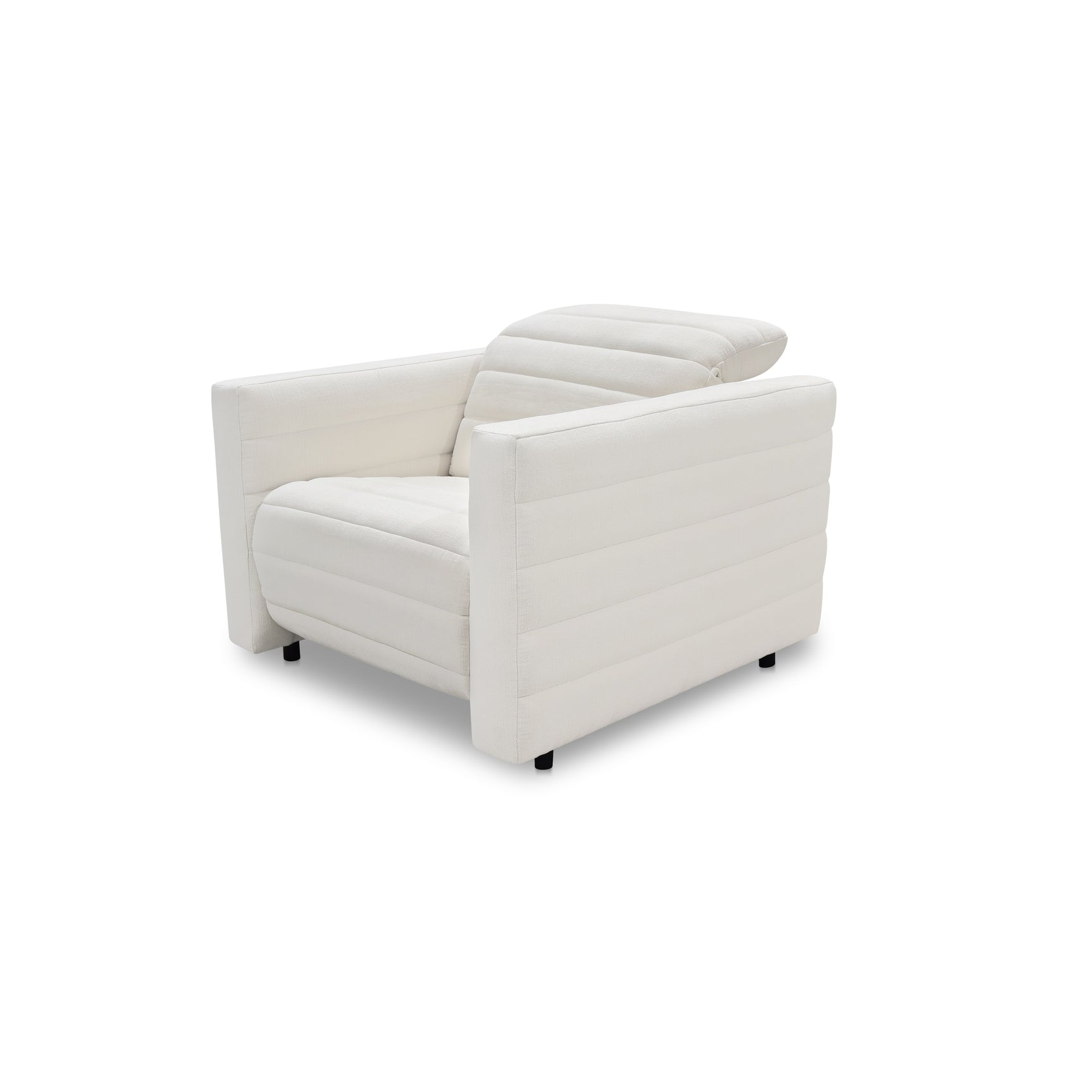 Juno Off White Power Recliner Chair - Ornate Home