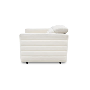 Juno Off White Power Recliner Chair - Ornate Home
