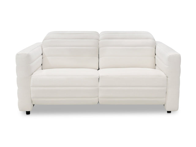 Juno Off White Power Recliner Sofa - Ornate Home