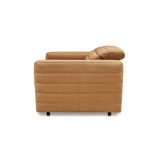 Juno Tan Leather Power Recliner Chair - Ornate Home