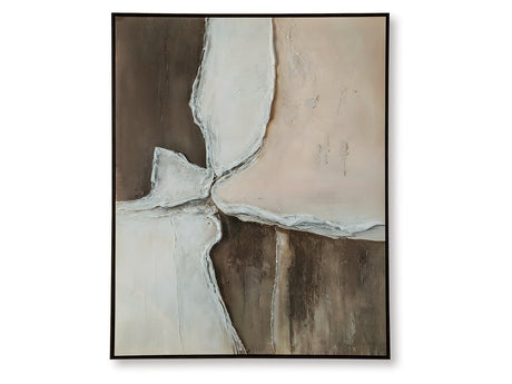 Junward Brown/Tan/White Wall Art (Online Special Price) - Ornate Home