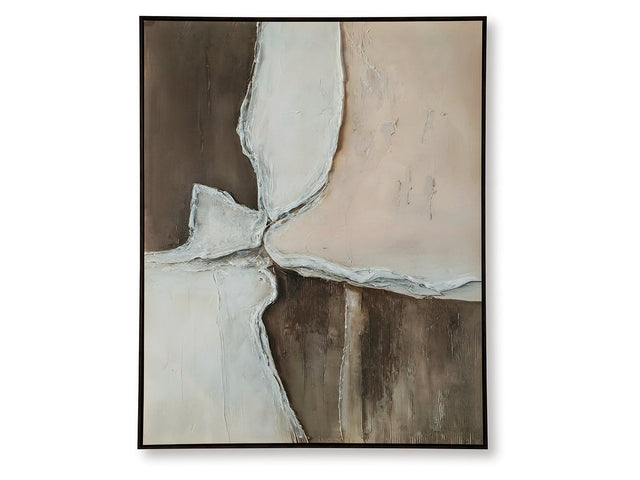 Junward Brown/Tan/White Wall Art (Online Special Price) - Ornate Home