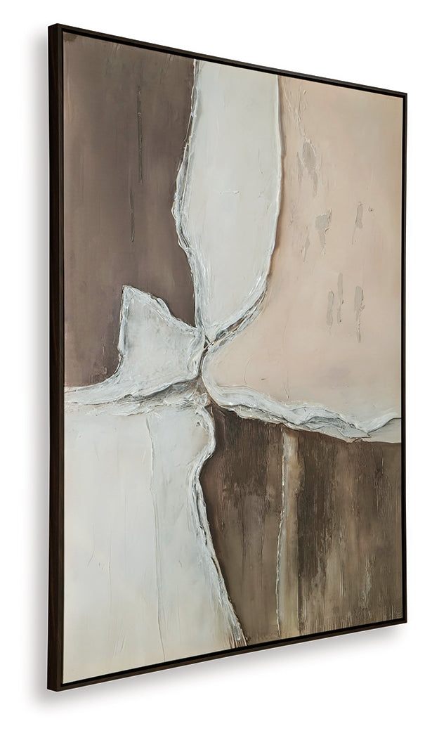 Junward Brown/Tan/White Wall Art (Online Special Price) - Ornate Home