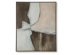 Junward Brown/Tan/White Wall Art - Ornate Home