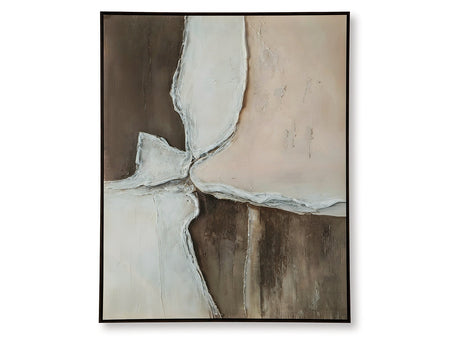 Junward Brown/Tan/White Wall Art - Ornate Home