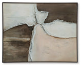 Junward Brown/Tan/White Wall Art - Ornate Home