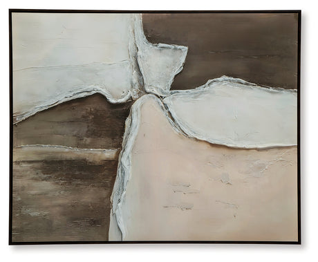 Junward Brown/Tan/White Wall Art - Ornate Home