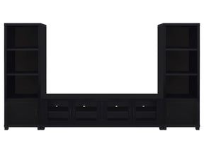 Jupiter Black Entertainment Center - Ornate Home