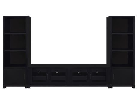 Jupiter Black Entertainment Center - Ornate Home