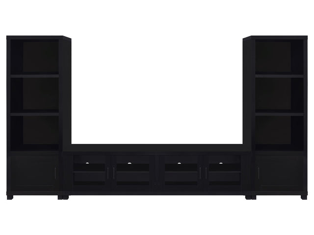 Jupiter Black Entertainment Center - Ornate Home