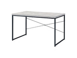 Jurgen Antique White & Black Desk - Ornate Home