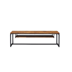 Jurgen Oak/Black Tv Stand - Ornate Home