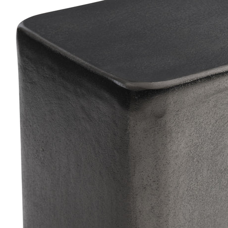 Juri Graphite Accent Table (Long) - Ornate Home