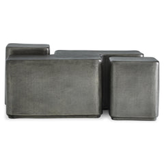 Juri Graphite Accent Table (Long) - Ornate Home