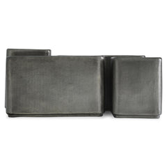 Juri Graphite Accent Table (Long) - Ornate Home