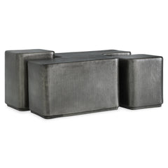 Juri Graphite Accent Table (Long) - Ornate Home