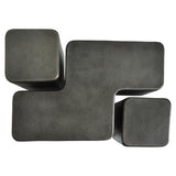 Juri Graphite Accent Table - Ornate Home