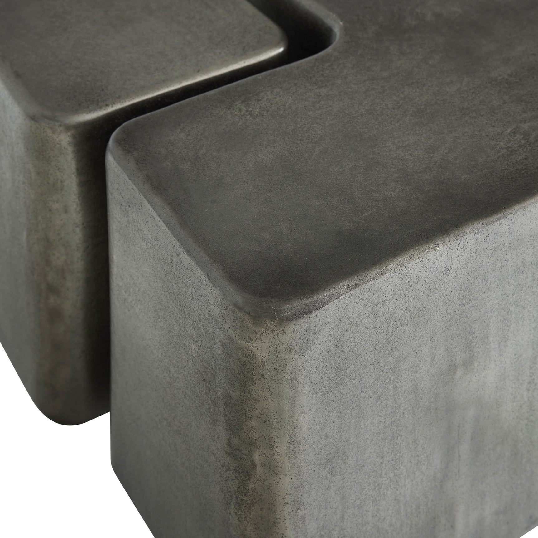 Juri Graphite Accent Table - Ornate Home