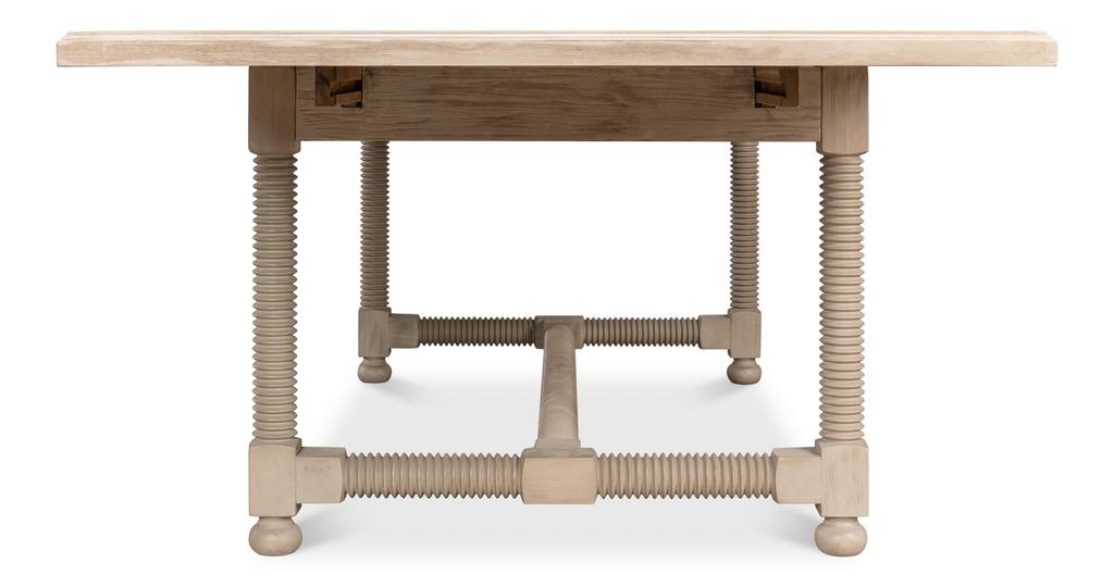 Jurow Equestrian Grey Dining Table - Ornate Home