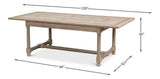 Jurow Equestrian Grey Dining Table - Ornate Home