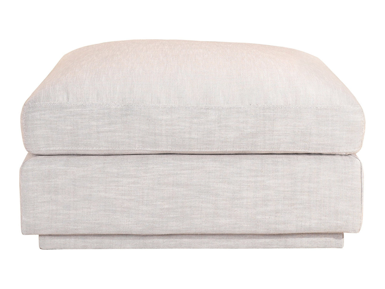 Justin Grey Ottoman - Ornate Home