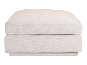 Justin Grey Ottoman - Ornate Home