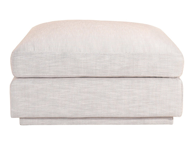 Justin Grey Ottoman - Ornate Home