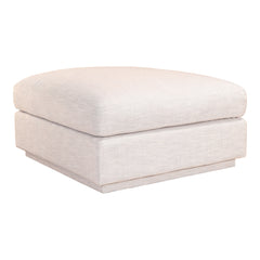 Justin Grey Ottoman - Ornate Home