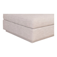 Justin Grey Ottoman - Ornate Home