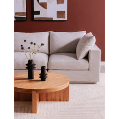 Justin Grey Ottoman - Ornate Home
