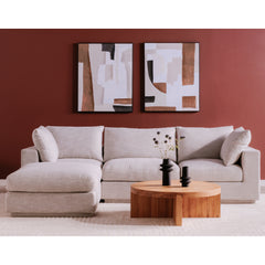 Justin Grey Ottoman - Ornate Home