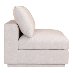 Justin Grey Slipper Chair - Ornate Home