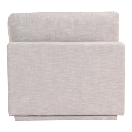 Justin Grey Slipper Chair - Ornate Home