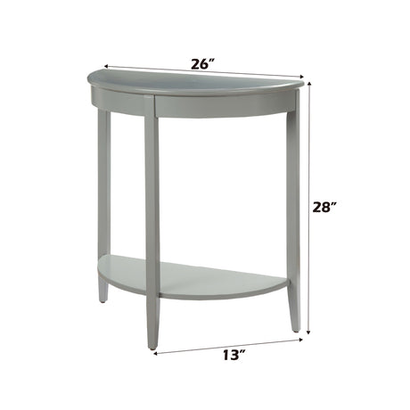 Justino Gray Console Table - Ornate Home