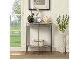 Justino Gray Console Table - Ornate Home