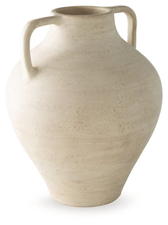 Justy Antique Beige Vase - Ornate Home