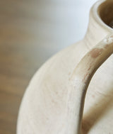 Justy Antique Beige Vase - Ornate Home
