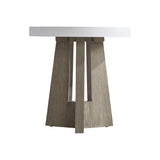 Rochelle Weathered Teak Outdoor Side Table