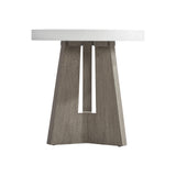 Rochelle Weathered Teak Outdoor Side Table