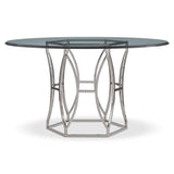 Argent Chrome/Silver Dining Table