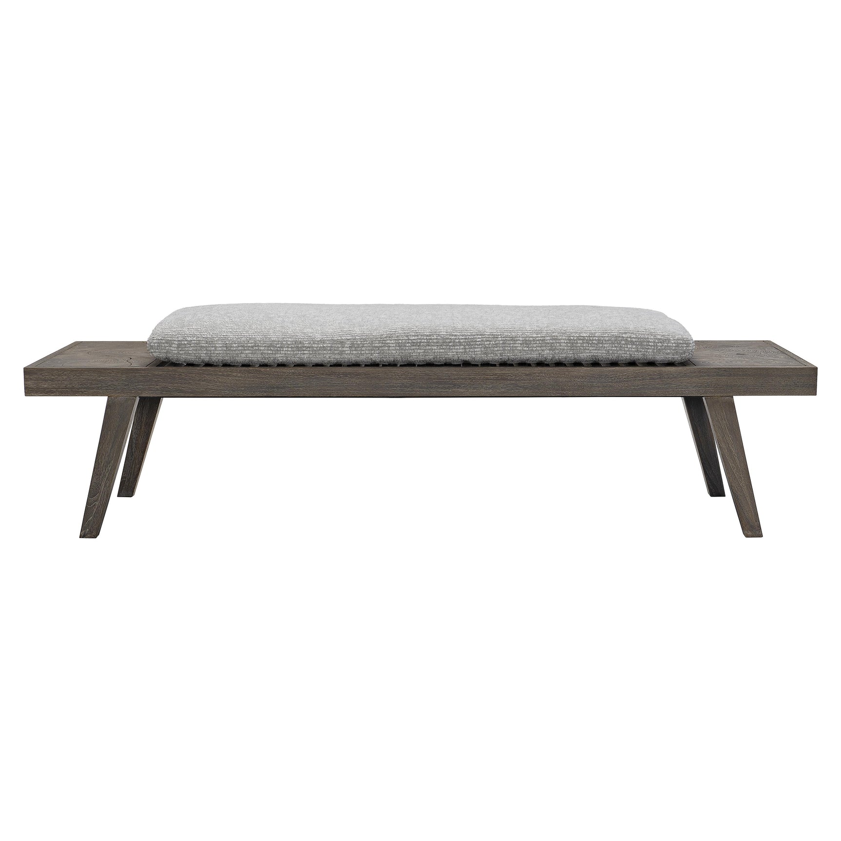 Madura Smoked Truffle Outdoor Outdoor Bench
