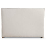 Tribeca White/Cream Queen Panel Bed