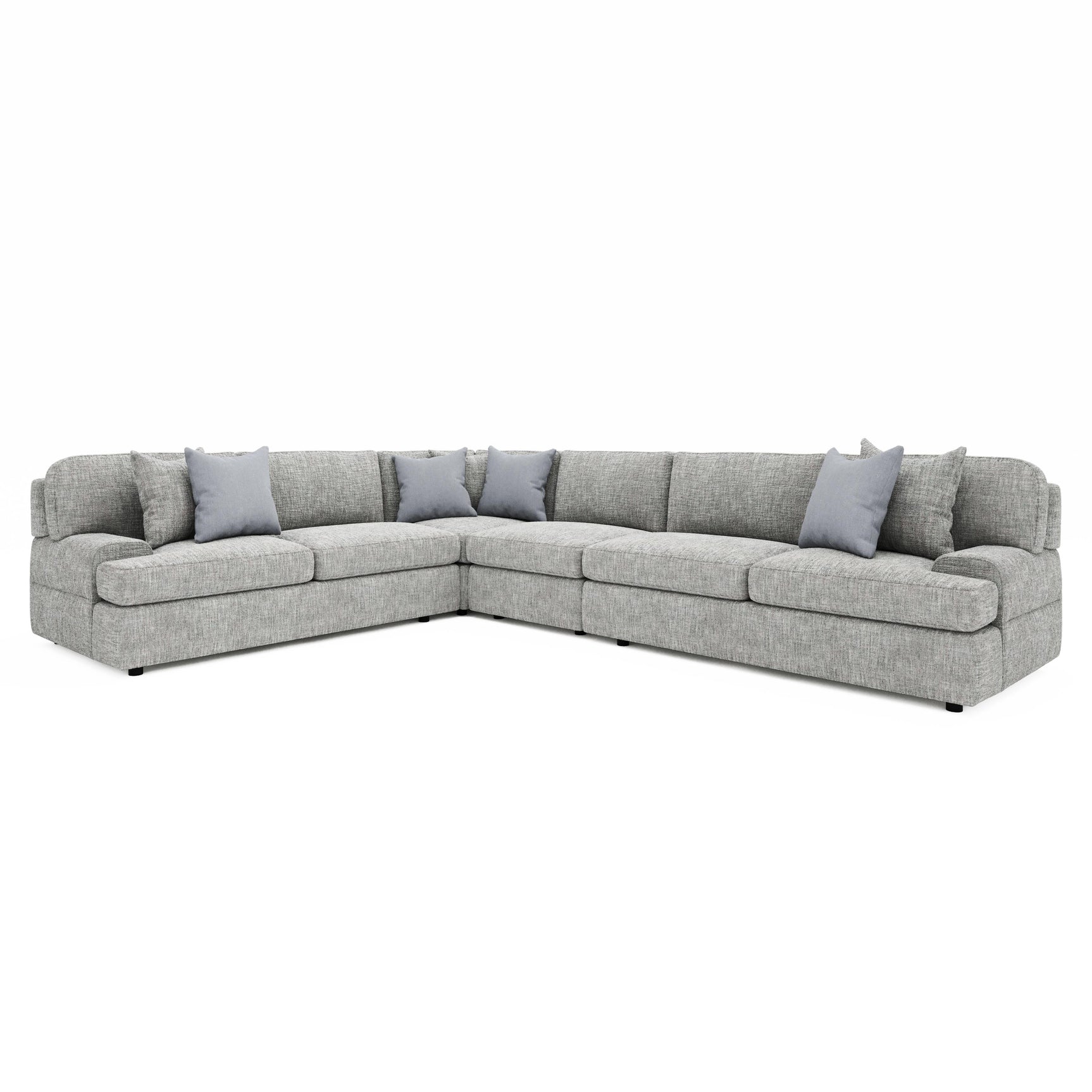 Serena Light Gray Sectional
