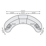 Calder Ivory Sectional